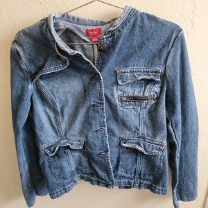 XL Mossimo Juniors/Womens Jean Cotton Utility Jacket